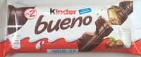 Mängden socker i Kinder Bueno