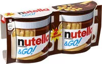 Socker och näringsämnen i Nutella go