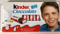 Mängden socker i Cioccolato