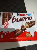 Mängden socker i Kinder Bueno
