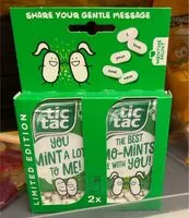 Mängden socker i Tic tac