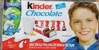 Mängden socker i Kinder Choccolato