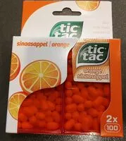 Mängden socker i Tic Tac orange