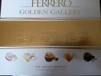 Mängden socker i ferrero golden galery