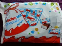 Mängden socker i Kinder chocolat mini
