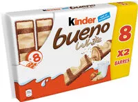 Mängden socker i Kinder Bueno White  X2