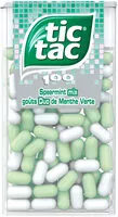 Mängden socker i Tic Tac menthe verte x100 pastilles