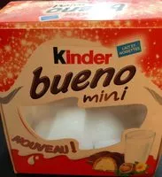 Mängden socker i Kinder Bueno Mini