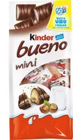 Mängden socker i Kinder Bueno Mini