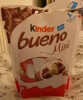 Mängden socker i Kinder bueno mini