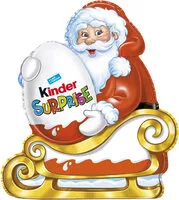 Mängden socker i Kinder moulage 75g avec surprise père noel