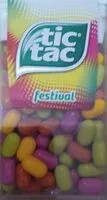 Mängden socker i Tic tac festival