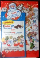 Mängden socker i Calendrier de l'Avent