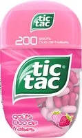 Mängden socker i Tic Tac Strawberry Mix Big Pack