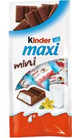Mängden socker i Kinder Maxi Mini
