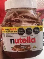 Mängden socker i Nutella