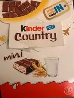 Mängden socker i Kinder Country Mini