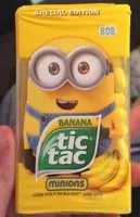 Mängden socker i Tic Tac Banana Minions