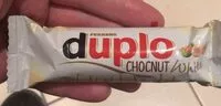 Mängden socker i Duplo Chocnut White