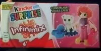 Mängden socker i Kinder Surprise Infinimix