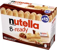 Socker och näringsämnen i Nutella b ready