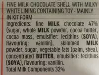 Mängden socker i Kinder Surprise Airbus Chocolate