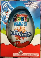 Mängden socker i Surprise Maxi Infinimix - Kinder - 100 g