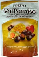 Mängden socker i Feine Schoko-Frucht-Perlen Physalis & Mango auf Apfelbasis