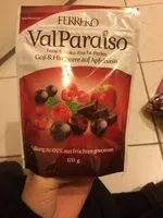 Mängden socker i Ferrero Valparaiso Goji & Himbeere
