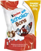 Mängden socker i Kinder Schoko-Bons