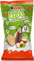 Mängden socker i Kinder Eggs Noisettes x12 oeufs fourrés