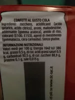 Mängden socker i Tic Tac - Cola