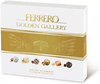 Socker och näringsämnen i Ferrero golden gallery