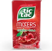 Mängden socker i Tic Tac Mixers Bonbons cerise cola 110 pastilles 54 g