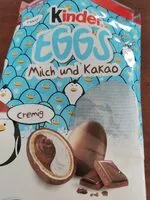 Mängden socker i Kinder eggs