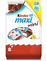 Mängden socker i Kinder Maxi mini