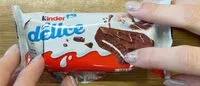 Mängden socker i Kinder delice