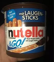 Mängden socker i Nutella & Go