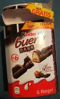 Mängden socker i Kinder Bueno dark
