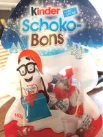 Mängden socker i Kinder Schoko-Bons