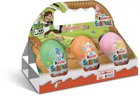 Mängden socker i Kinder Surprise x6 oeufs - 120g