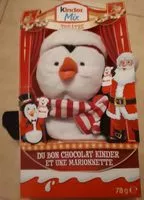 Mängden socker i Kinder mix théâtre