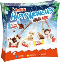 Mängden socker i Kinder Happy Moments Boîte 242g