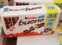 Mängden socker i Kinder bueno
