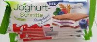 Mängden socker i Joghurt-Schnitte Heidelbeere & Cranberry