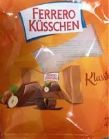 Mängden socker i Ferrero Küsschen