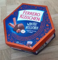 Mängden socker i Ferrero Küsschen Winter Küsschen