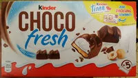 Socker och näringsämnen i Kinder chocofresh