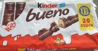 Mängden socker i Kinder bueno