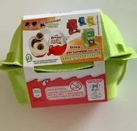 Mängden socker i Kinder joy